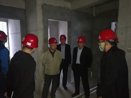 陜煤集團、建設集團領導蒞臨渭南分公司檢查指導工作