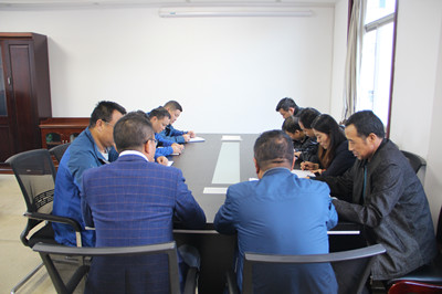 漢中分公司認真傳達落實建設集團干部大會精神