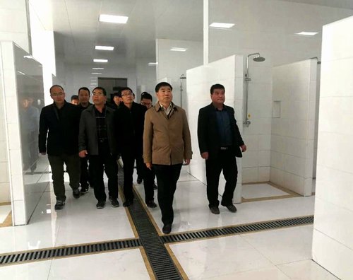 銅煤公司承建的陜煤集團神木檸條塔礦業有限公司聯建樓一 二 三層浴室改造工程順利通過竣工驗收