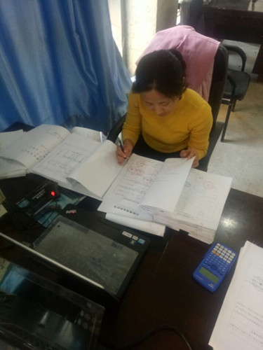 天工公司土建十一部羊頭鎮安置小區工程決算、資料整編進入倒計時