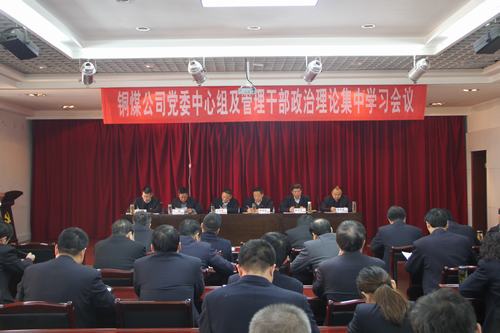 銅煤公司學習黨的十九大精神激發發展動力