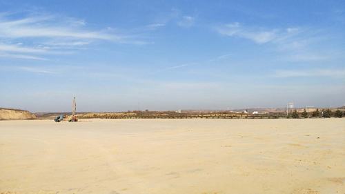 韓城分公司乾元120萬噸年低階粉煤快速熱解工業示范項目工程場平土方工程二標段工程順利通過竣工驗收