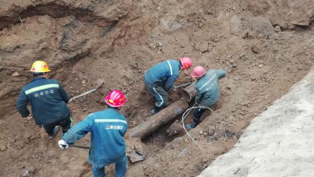 機電安裝公司山陽項目部沖鋒陷陣為業主解決實際問題