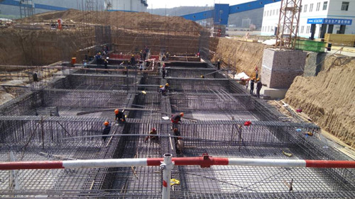 天工公司土建七部發力彬長鐵運公司辦公樓工程 叫響“天工建設”品牌