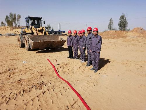 曹家灘煤礦2#、3#轉(zhuǎn)載點(diǎn)正式開(kāi)工