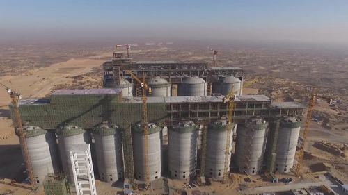 澄合分公司小保當煤倉滑模施工側記