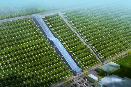 陜煤集團神木檸條塔礦業有限公司探親樓場地人行通道項目方案設計圓滿完成