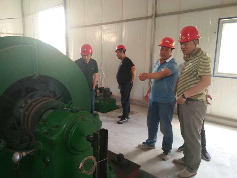 陜煤建設設備租賃中心“安全生產月”活動到現場