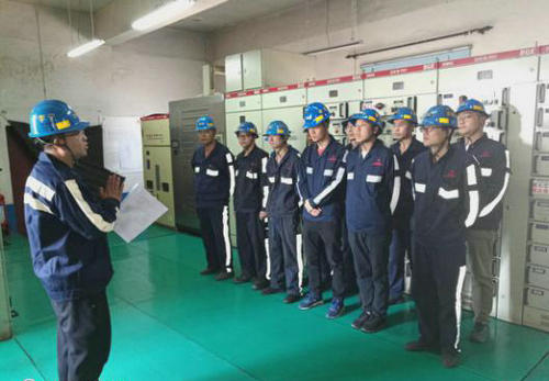 陜煤建設(shè)洗選煤運(yùn)營公司洗煤廠：舉行電氣火災(zāi)事故應(yīng)急救援演練