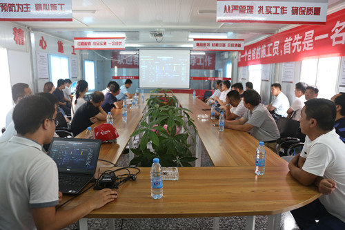 陜煤建設天工公司精心組織項目管理對標  認真開展施工現場觀摩學習