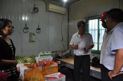 炎炎烈日韓城分公司工會在行動