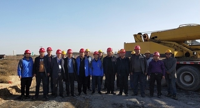 陜煤建設(shè)路橋分公司靖神鐵路紅石峽特大橋正式開(kāi)工