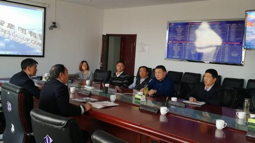 寧興剛赴內蒙古北控京泰能源發(fā)展投資有限公司交流洽談