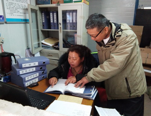 陜煤建設銅川公司第二項目部提前著手做好年終物資“大盤點”工作