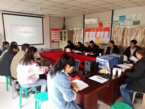 陜煤建設澄合分公司第十二項目部承建的曹家灘產品倉工程順利通過竣工預驗收