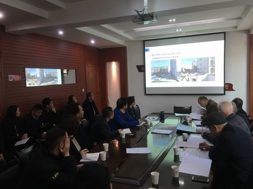 陜煤建設渭南分公司土建八部梅園項目深基坑方案順利通過專家論證