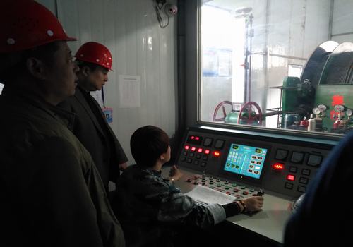 陜煤建設設備租賃中心機電設備現場安全檢查力度大