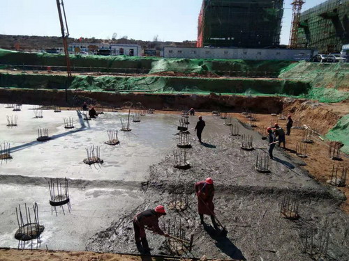 陜煤建設銅川公司第五項目部施工生產如火如荼