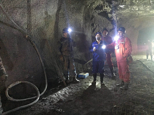 陜煤建設礦建三公司酒鋼項目部緊抓生產樹形象