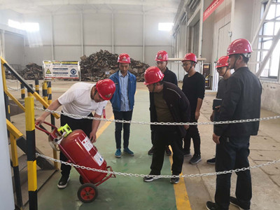 陜煤建設漢中分公司“三個著力”筑牢消防安全防火墻