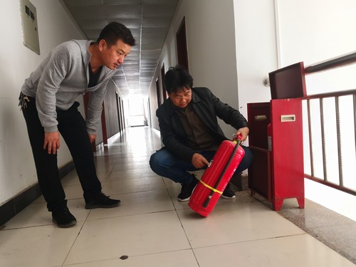 陜煤建設銅煤公司開展消防安全大檢查專項行動為百日會戰護航