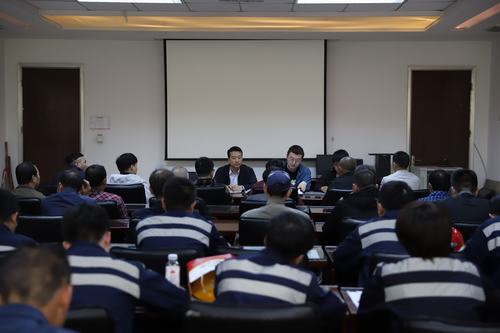 陜煤建設洗選煤運營公司：對標班前會 助推班組建設規范化