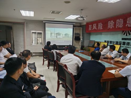 陜煤建設物資公司開展安全警示教育活動