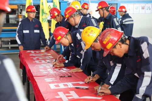 陜煤建設洗選煤運營公司安全生產月活動“花樣”多