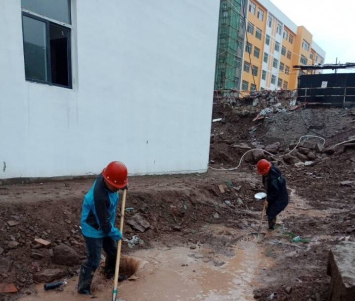 陜煤建設銅川公司第一項目部多措并舉應對雨季施工