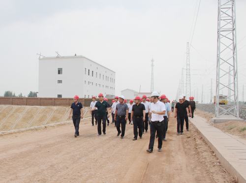 陜煤建設銅煤公司陜北地區施工現場迎來了“熟悉”的來賓