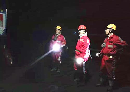 陜煤建設礦建三公司曹家灘項目部超額完成當月施工任務