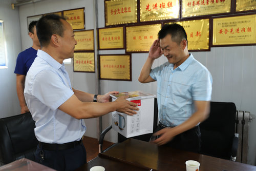 陜煤建設洗選煤運營公司:別樣的“八一”建軍節