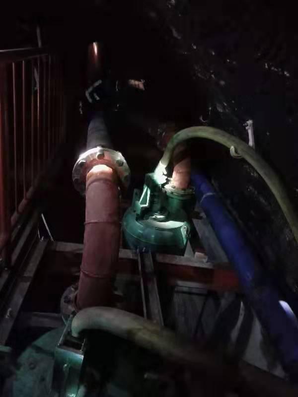 陜煤建設機電安裝公司完成曹家灘礦井主副斜井2#聯巷排水設備安裝