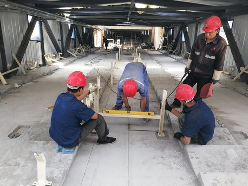 陜煤建設韓城分公司安裝六項目部緊抓施工進度奮力追趕超越