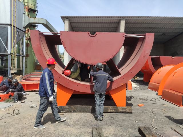 陜煤建設洗選煤運營公司安裝第五項目部通風機設備安裝工程順利通過竣工驗收