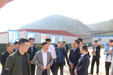 國家發改委宏觀經濟研究院榆林“十四五”規劃調研組至北國棗業紅棗深加工項目施工現場開展調研工作