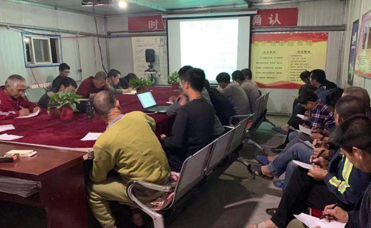 陜煤建設(shè)機電安裝公司曹家灘項目部以學助技能提升