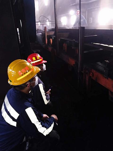 陜煤建設洗選煤運營公司澄合山陽運營項目部扎實推進“百日安全”活動