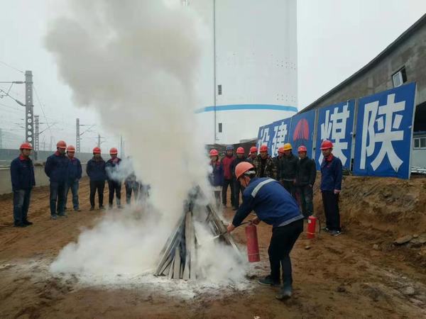 陜煤建設韓城分公司土建五項目部全力打響年終冬期施工攻堅戰