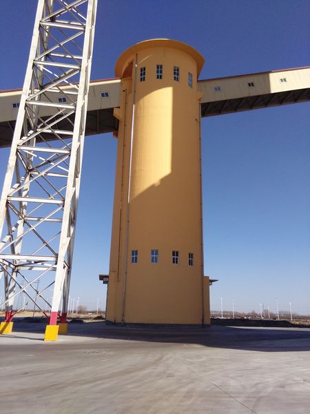 陜煤建設天工公司承建的榆林袁大灘礦井選煤廠塊煤倉等工程順利通過預驗收