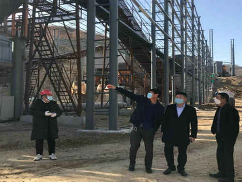 陜煤建設洗選煤運營公司赴銅川市廣陽鎮西路家石料廠進行實地考察