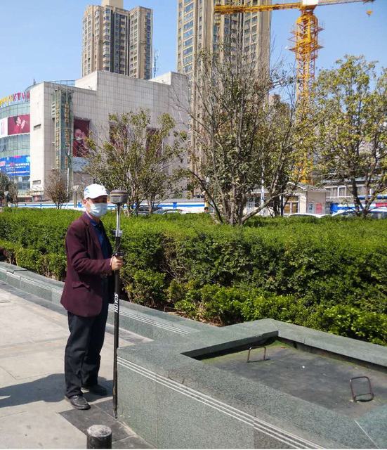 陜煤建設(shè)設(shè)計(jì)研究院圓滿完成咸陽(yáng)市人民廣場(chǎng)工程測(cè)量勘察工作