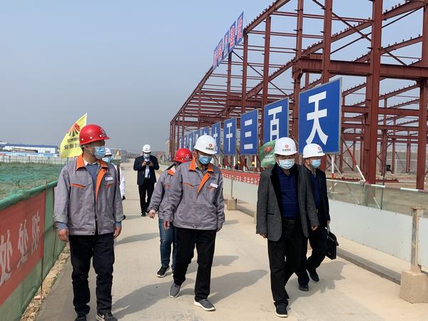 陜煤建設韓城分公司赴澄合分公司渭南南京金龍項目部開展黨建及企業文化建設對標交流