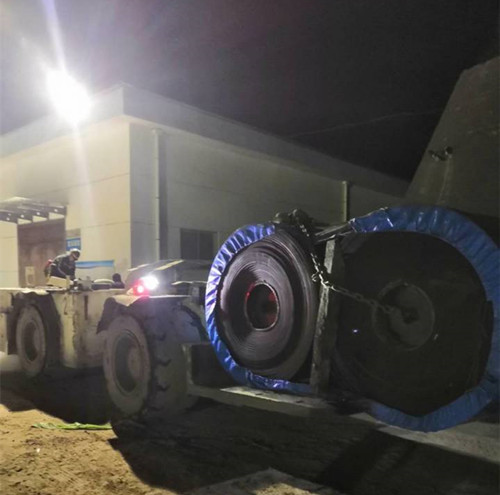 陜煤建設機電安裝公司承建的瑞能礦井下膠帶輸送機成功試運轉