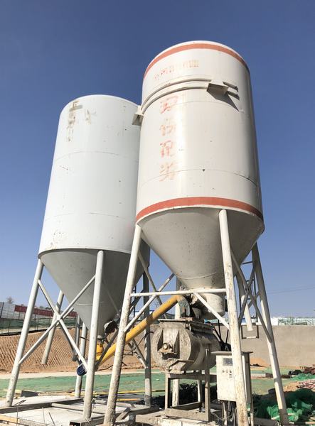 陜煤建設韓城分公司榆林項目部應用環保砂漿助力綠色施工