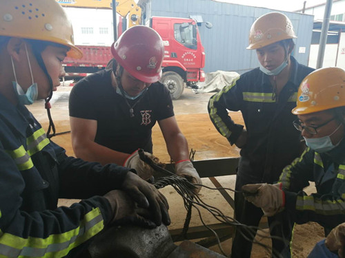 陜煤建設機電安裝公司彬長項目部:打出搶抓工期“組合拳”