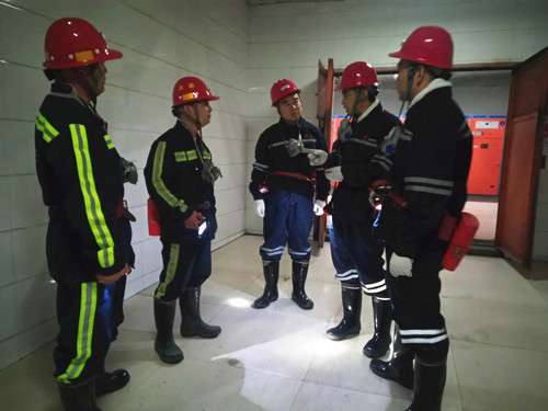 陜能股份匯森煤業(yè)分公司領導深入陜煤建設施工現(xiàn)場檢查指導工作