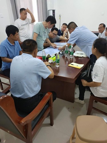 咸陽分公司承建的玉桂園住宅小區4#、5#樓順利通過分戶驗收