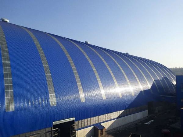 陜煤建設(shè)洗選煤運(yùn)營公司安裝第三項(xiàng)目部清水川電廠儲(chǔ)煤場(chǎng)封閉工程順利通過預(yù)驗(yàn)收