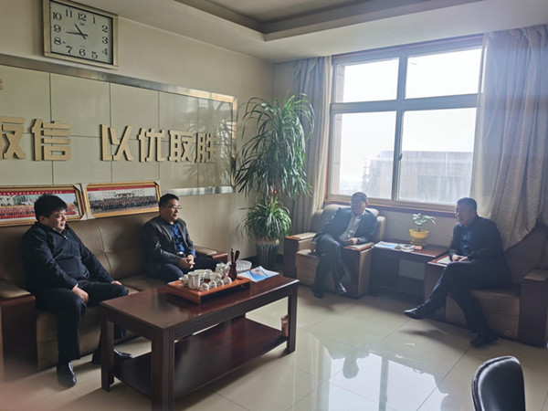 王明智赴山西宏達鋼鐵集團洽談項目